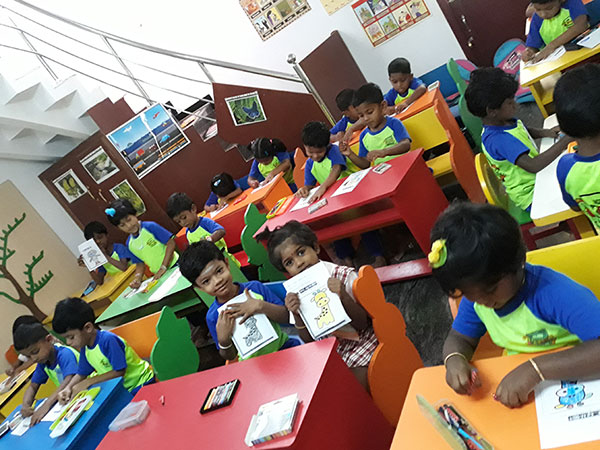 Colouring competition - Chutimalar Magazine