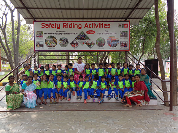 Traffic Park Field Trip - Nehru Kids Academy - Kovaipudur