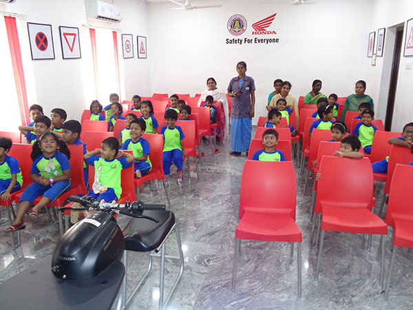 Traffic Park Field Trip - Nehru Kids Academy - Kovaipudur
