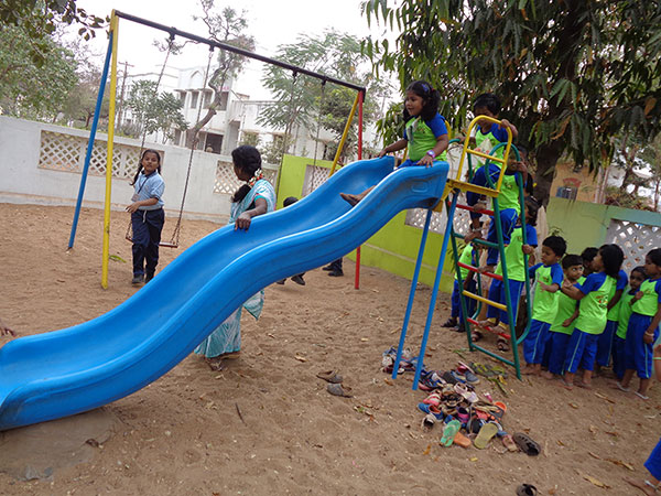Traffic Park Field Trip - Nehru Kids Academy - Kovaipudur